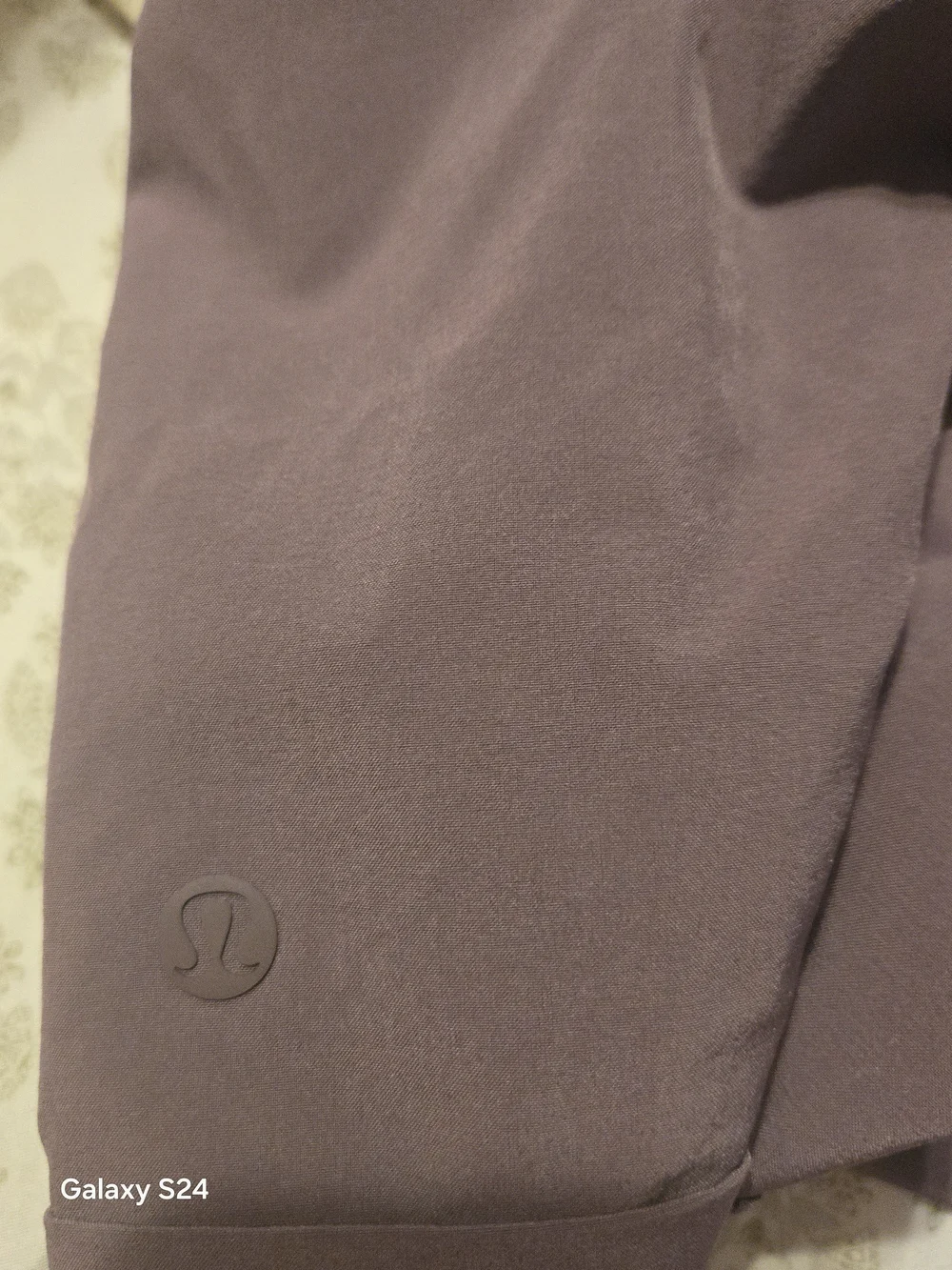 lululemon athletica Lavender Drawstring Athletic Shorts